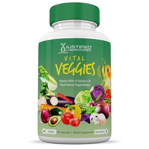 (4 Pack) Vital Fruits and Veggies Supplement Whole Food Red & Green Superfoods